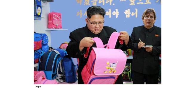 Ulah Kocak Warganet Melalui 6 Gambar Edit Bertema Kim Jong Un dan Tas Pink (4)