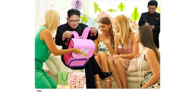 Ulah Kocak Warganet Melalui 6 Gambar Edit Bertema Kim Jong Un dan Tas Pink (6)