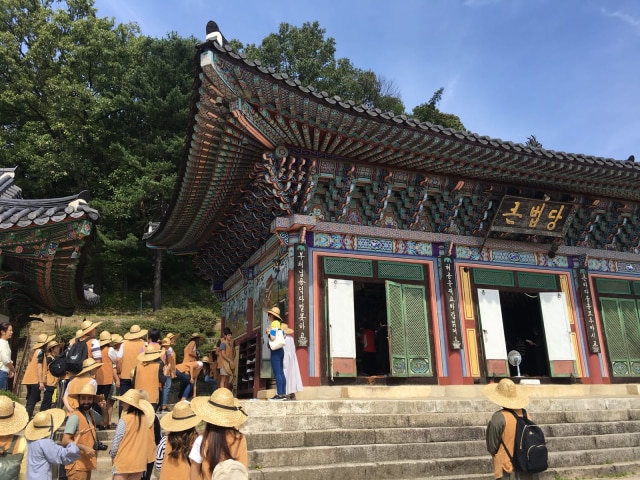 Kuil di Korea (Foto: dok: Aji Surya)