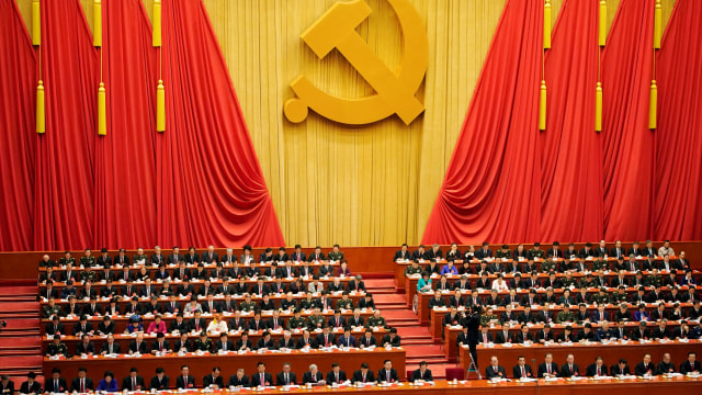 Kongres Partai Komunis China. (Foto: REUTERS/Aly Song)