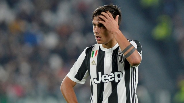 Paulo Dybala pada laga melawan Lazio. (Foto: Reuters/Stringer)