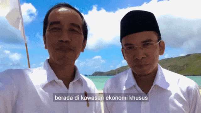 Vlog Presiden Jokowi di Mandalika (Foto: Youtube: Presiden Joko Widodo)