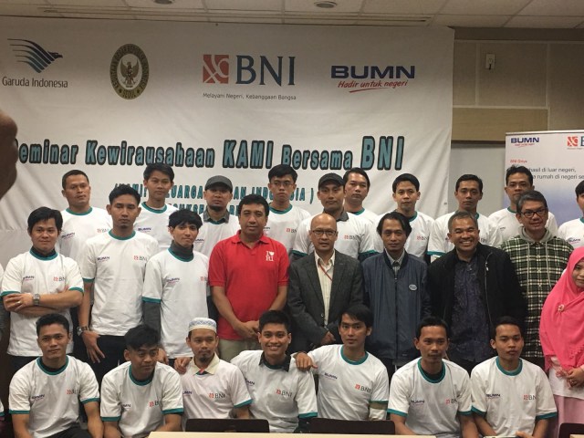 Seminar kewirausahaan KBRI x BNI Seoul (Foto: Dok. Pribadi)