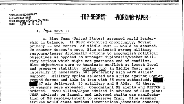 Arsip rahasia AS saat Perang Dingin (Foto: Dok. NSA Archive)