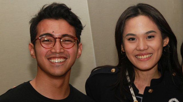 Sheryl Sheinafia dan kekasihnya (Foto: Munady Widjaja/kumparan)