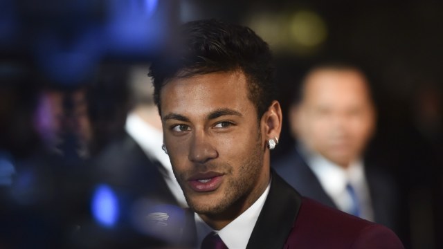 Neymar di Best FIFA Football Awards 2017. (Foto: Glyn Kirk/AFP)