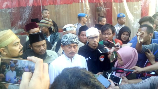 Slamet Maarif Ketua Presidium 212. (Foto: Johanes/kumparan)