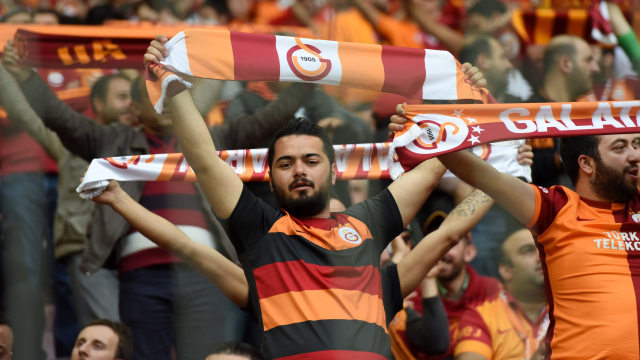Suporter Galatasaray. (Foto: AFP/Ozan Kose)