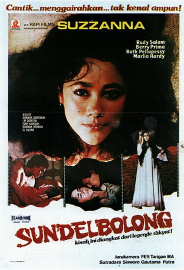 Poster Suzanna "Sundel Bolong". (Foto: Dok. filmindonesia.or.id)