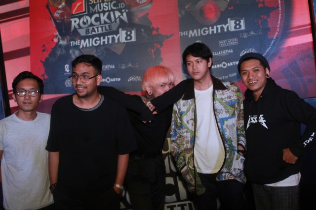 Band Ghoss (Foto: Munady Widjaja)