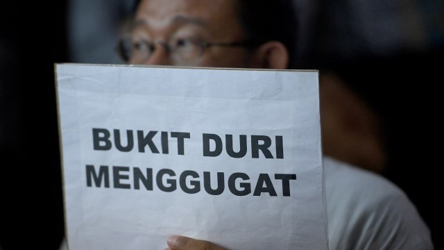 Sidang putusan gugatan Bukit Duri (Foto: Antara/Sigid Kurniawan)