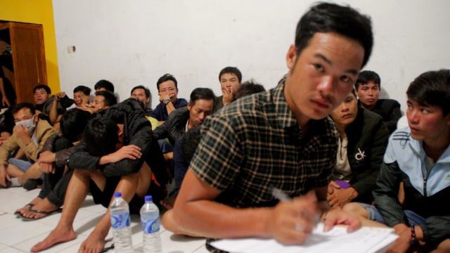 Imigran gelap terdampar di Kupang (Foto: Kornelis Kaha/Antara)