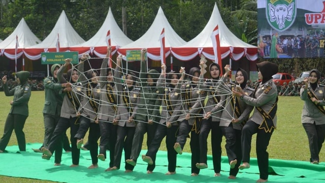 Polwan di Polres Aceh Utara (Foto: Instagram @polres.acehutara)