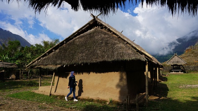 Rumah ada suku Sasak di Dusun Beleq, Sembalun (Foto: Aditia Noviansyah/kumparan)