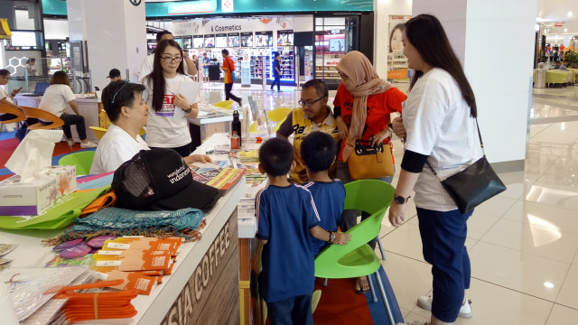 Pameran promo hot deals wisata cross border (Foto: Salmah Muslimah/kumparan)