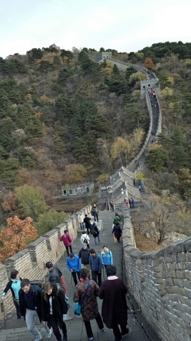 Wisata ke Tembok Besar China. (Foto: Denny Armandhanu/kumparan)