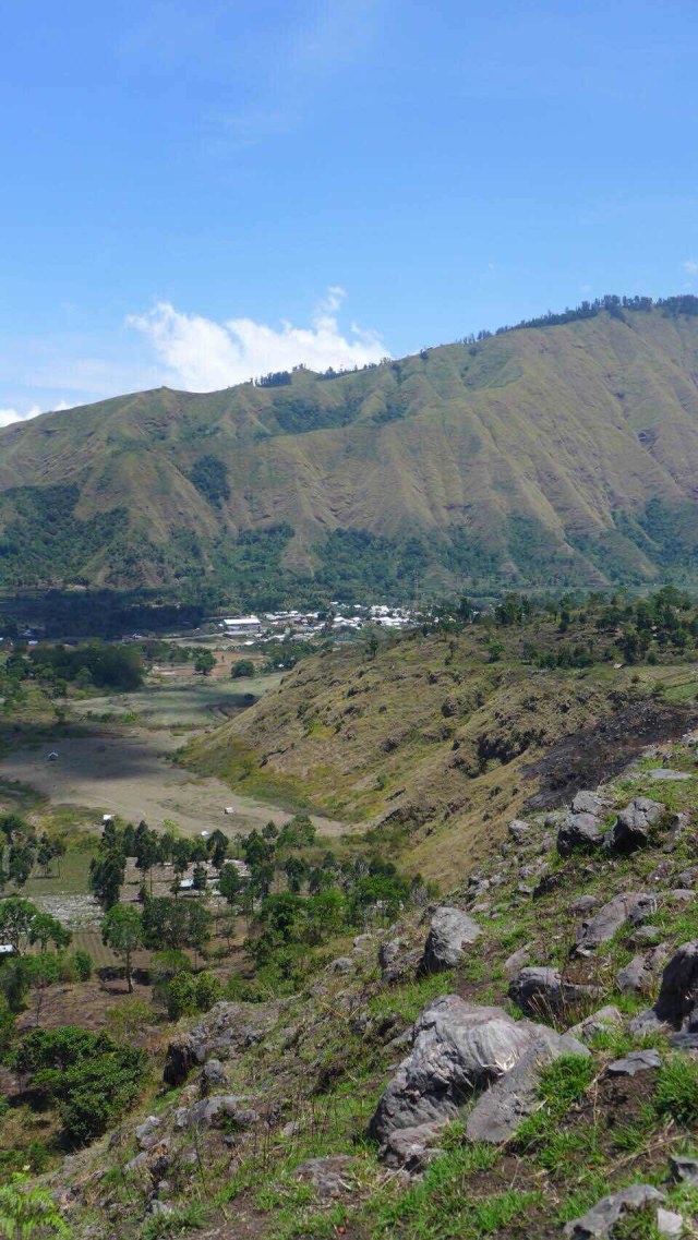 Eksotika Sembalun dari Bukit Siswa (1)