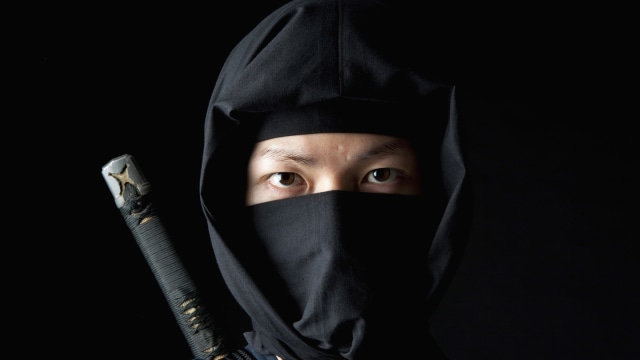 Ilustrasi Ninja (Foto: Shutter Stock)