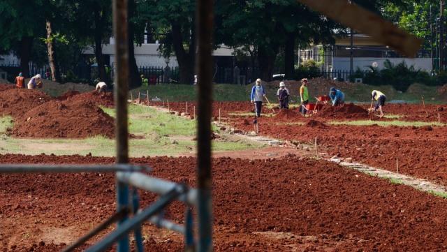 Revitalisasi Lapangan Banteng (Foto: Fanny Kusumawardhani/kumparan)