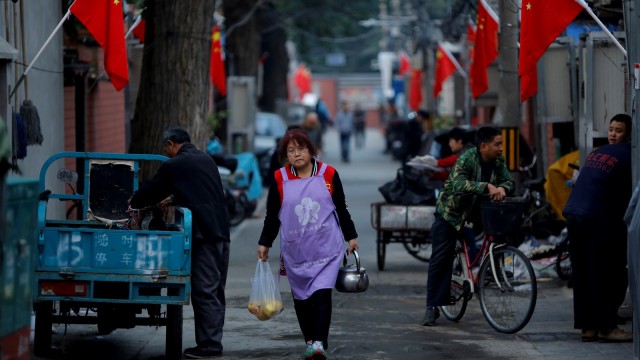 Suasana di China (Foto: REUTERS/Thomas Peter)