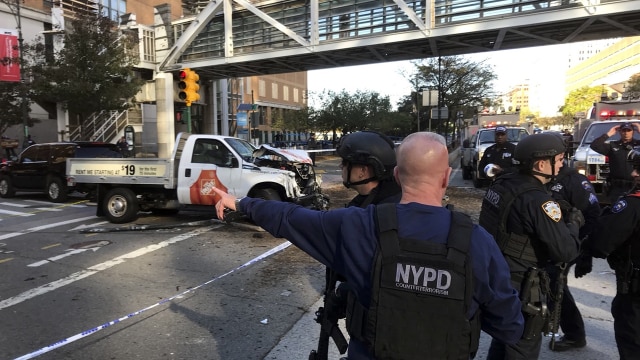 Penembakan di Manhattan (Foto: Martin Speechley/NYPD via AP)