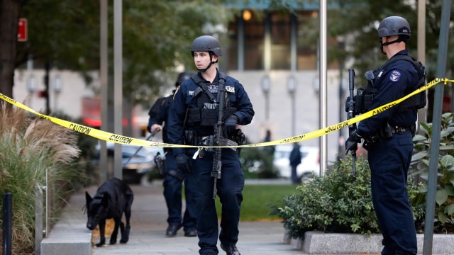 Serangan teror di Manhattan (Foto: REUTERS/Shannon Stapleton)