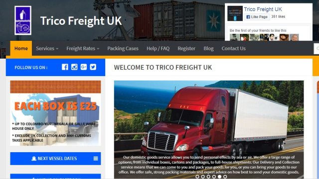 Situs Trico Freight (Foto: http://www.tricofreight.co.uk/)