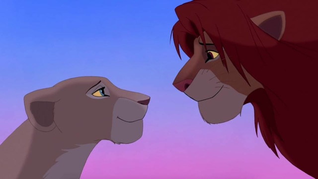 Nala dan Simba (Foto: Facebook @DisneyTheLionKing)