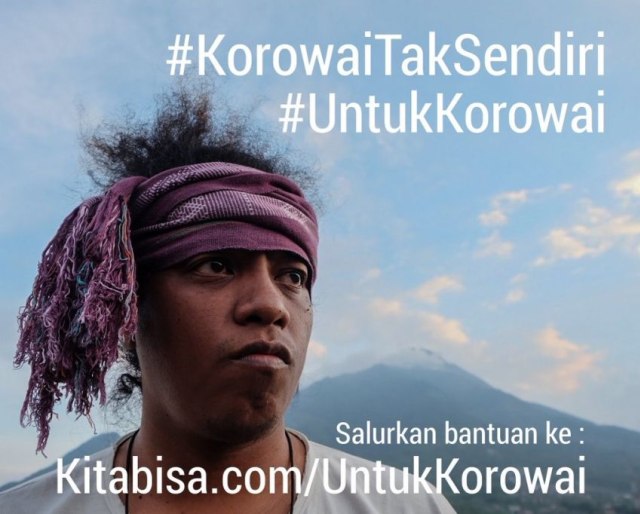 Netizen Galang Dana untuk Warga Korowai Papua
