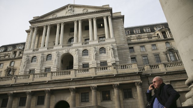 Gedung Bank of England (Foto: Daniel LEAL-OLIVAS / AFP)
