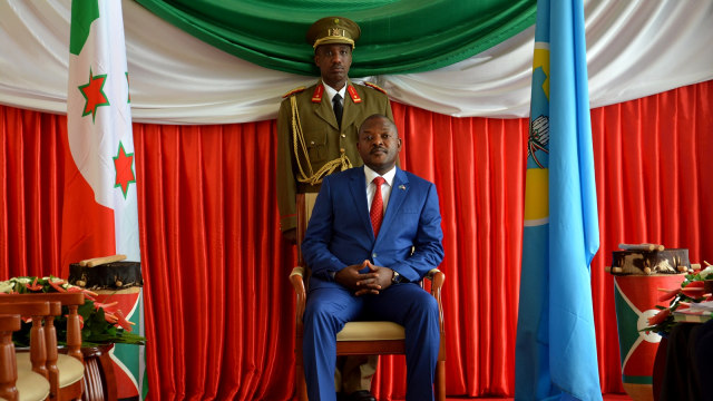 Burundi President Pierre Nkurunziza  (Foto: STR / AFP)