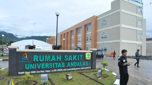 RS Universitas Andalas (Foto: ANTARA FOTO/Iggoy el Fitra)