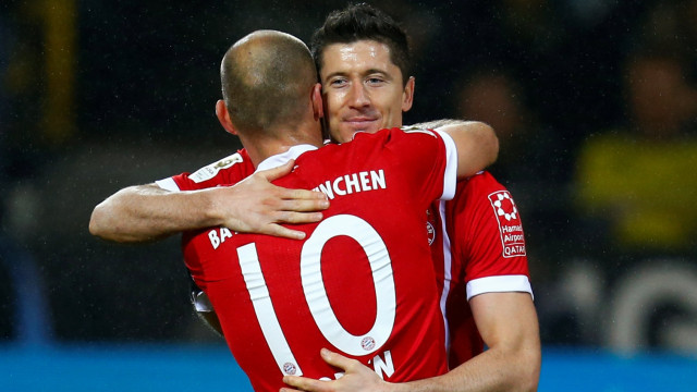 Robben dan Lewandowski, senjata Bayern. (Foto: REUTERS/Ralph Orlowski)