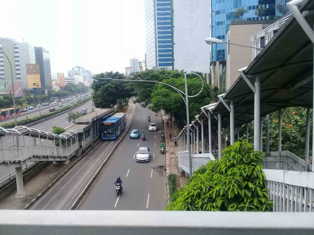 Lalin Gatot Subroto Lancar