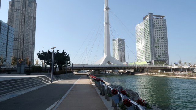 Songdo Central Park Taman Kota Rasa New York Di Korea