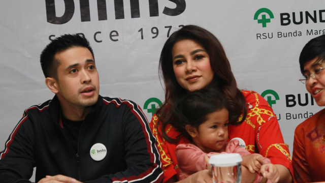 Konpers kelahiran anak kedua Olla Ramlan (Foto: Munady Widjaja)