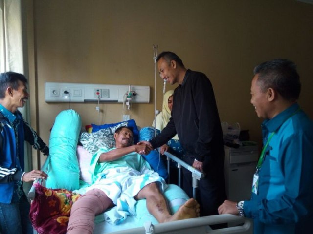 BPJS Ketenagakerjaan berikan santunan ahli waris korban Proyek Tol Pasuruan - Probolinggo