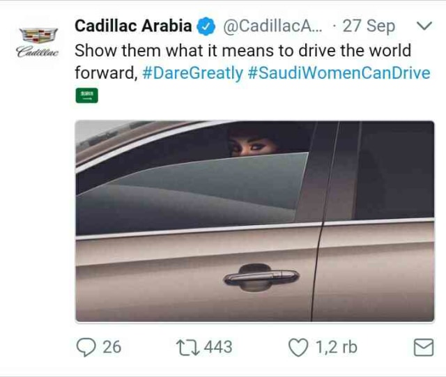 Cara Unik Coca-Cola hingga Uber Tanggapi Pencabutan Larangan Mengemudi Perempuan di Saudi (5)