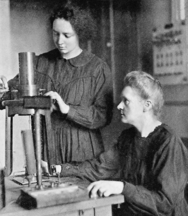Irene dan Marie Curie (Foto: Wikimedia Commons)