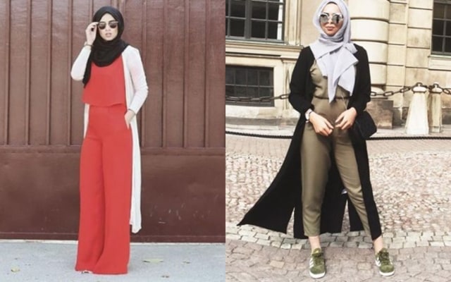 4 Inspirasi Jumpsuit dan Hijab yang Membuatmu Makin Stylish (1)