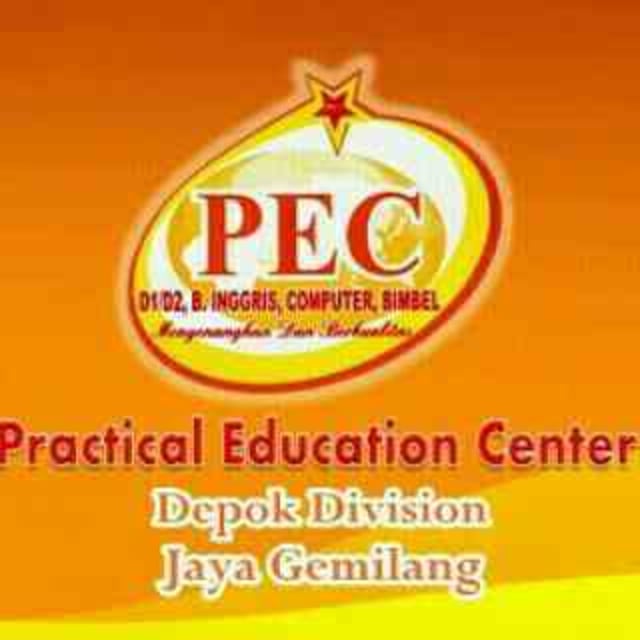 PEC (PRACTICAL EDUCATION CENTER). Sebuah lembaga kursus Bahasa Inggris Percakapan dan Bimbingan Belajar