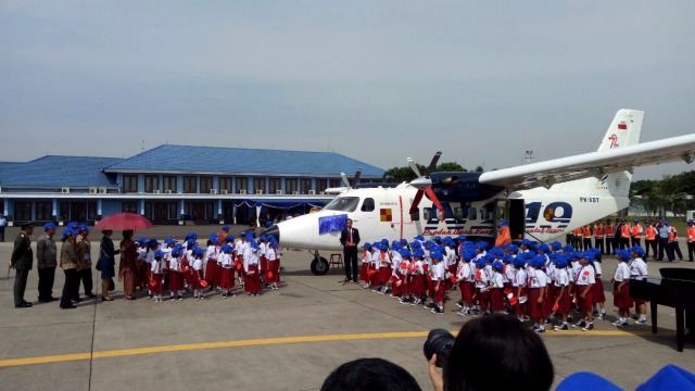 Jokowi Tiba di Halim (Foto: Kevin Septhama/kumparan)