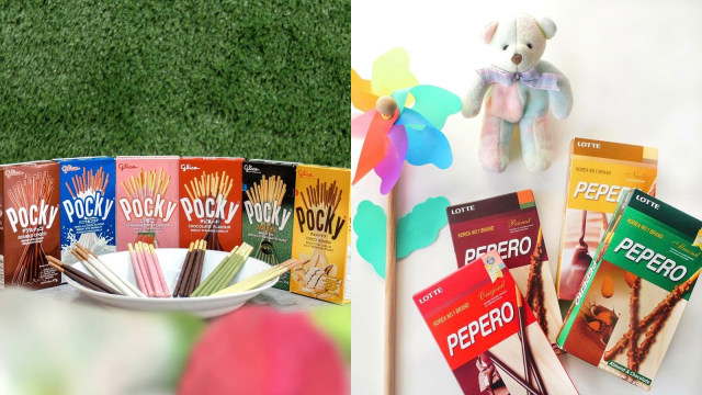 Pepero Day vs Pocky Day (Foto: Instagram/@pockyindonesia @peperosg)