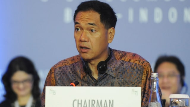 Gita Wirjawan, mantan Menteri Perdagangan (Foto: AFP/Sonny Tumbelaka)