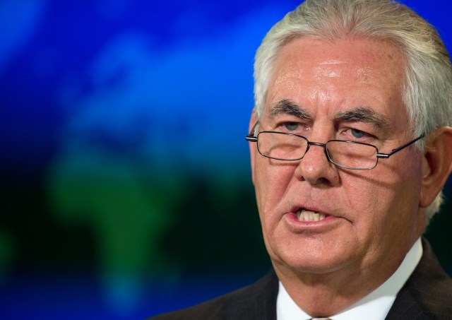 Rex Tillerson (Foto: PAUL J. RICHARDS / AFP)