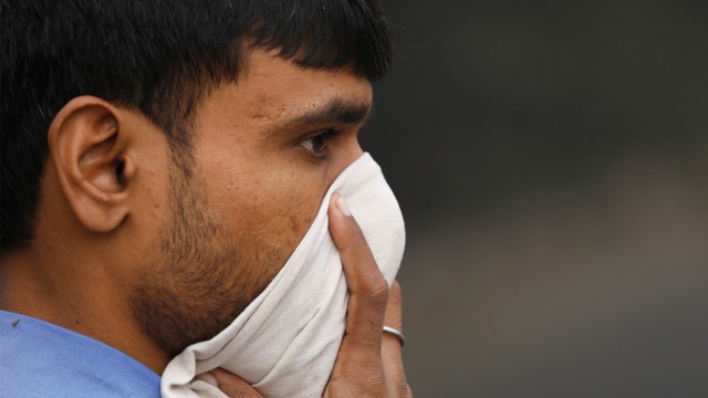 Polusi di India (Foto: REUTERS/Saumya Khandelwal)