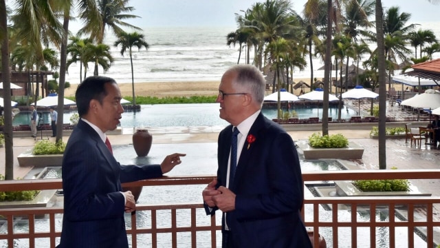 Pertemuan Bilateral Jokowi dan Turnbull (Foto: Biro Pers Setpres)