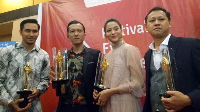 Darius, Wikana, Putri Marino, dan Edwin (Foto: Regina Kunthi/kumparan)