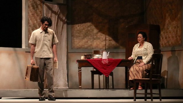 Teater Perempuan Perempuan Chairil (Foto: Fanny Kusumawardhani/kumparan)