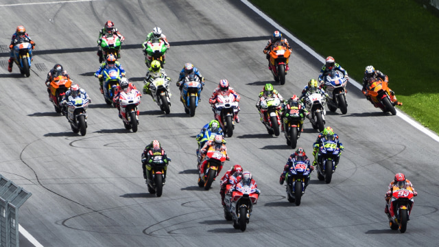 Race Moto GP (Foto: Jure Makovec / AFP)